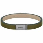 Hugo Boss Ανδρικό Βραχιόλι Ταυτότητα από Δέρμα