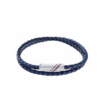 Tommy Hilfiger Ανδρικό Βραχιόλι Χειροπέδα από Δέρμα