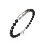 Guess Ανδρικό Βραχιόλι από Ατσάλι με Ζιργκόν