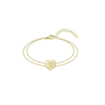 Lacoste Γυναικείο Βραχιόλι από Ατσάλι Επιχρυσωμένο