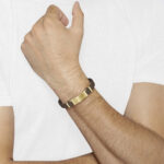 Boss Ανδρικό Βραχιόλι από Δέρμα