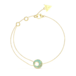 Guess Γυναικείο Βραχιόλι από Ατσάλι Επιχρυσωμένο