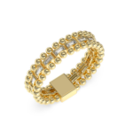 Guess Γυναικείο Βραχιόλι από Ατσάλι Επιχρυσωμένο