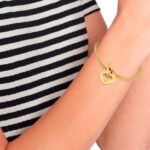 Tommy Hilfiger Γυναικείο Βραχιόλι με σχέδιο Καρδιά από Ατσάλι Επιχρυσωμένο - Image 2