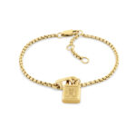 Tommy Hilfiger Γυναικείο Βραχιόλι από Ατσάλι Επιχρυσωμένο