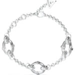 Guess Γυναικείο Βραχιόλι Αλυσίδα από Ατσάλι με Ζιργκόν