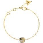 Guess Γυναικείο Βραχιόλι από Ατσάλι Επιχρυσωμένο