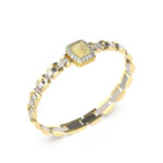 Guess Ανδρικό Βραχιόλι από Ατσάλι Επιχρυσωμένο