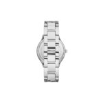 Michael Kors Runway Γυναικείο Ρολόι 38mm Χρονογράφος Μπαταρίας με Ασημί Μεταλλικό Μπρασελέ - Image 3