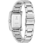 Guess Γυναικείο Ρολόι 27mm Χρονογράφος Μπαταρίας με Ασημί Μεταλλικό Μπρασελέ - Image 3