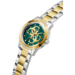 Guess Γυναικείο Ρολόι 36mm Χρονογράφος Μπαταρίας με Χρυσό Μεταλλικό Μπρασελέ - Image 2