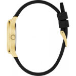 Guess Γυναικείο Ρολόι 34mm Χρονογράφος Μπαταρίας με Χρυσό Καουτσούκ Λουράκι - Image 4