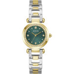 Guess Γυναικείο Ρολόι 30mm Χρονογράφος Μπαταρίας με Μεταλλικό Μπρασελέ