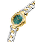 Guess Γυναικείο Ρολόι 30mm Χρονογράφος Μπαταρίας με Μεταλλικό Μπρασελέ - Image 2