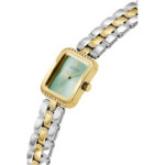 Guess Γυναικείο Ρολόι 25mm Χρονογράφος Μπαταρίας με Χρυσό Μεταλλικό Μπρασελέ - Image 2