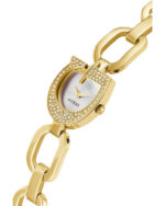 Guess Γυναικείο Ρολόι 22mm Χρονογράφος Μπαταρίας με Χρυσό Μεταλλικό Μπρασελέ - Image 2