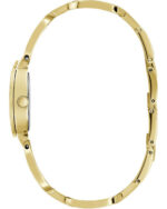 Guess Γυναικείο Ρολόι 22mm Χρονογράφος Μπαταρίας με Χρυσό Μεταλλικό Μπρασελέ - Image 3