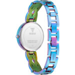 Guess Γυναικείο Ρολόι 32mm Χρονογράφος Μπαταρίας με Μπλε Μεταλλικό Μπρασελέ - Image 3