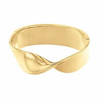 Calvin Klein Γυναικείο Βραχιόλι Χειροπέδα Επιχρυσωμένο