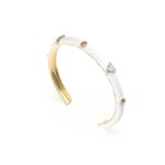 Guess Neon Lights Γυναικείο Βραχιόλι Χειροπέδα από Ατσάλι Επιχρυσωμένο με Ζιργκόν