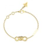 Guess Modern Love Γυναικείο Βραχιόλι Αλυσίδα με σχέδιο Άπειρο από Ατσάλι Επιχρυσωμένο