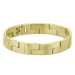 Lacoste Ανδρικό Βραχιόλι από Ατσάλι Επιχρυσωμένο