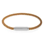 Calvin Klein Modern Grid Ανδρικό Βραχιόλι από Δέρμα