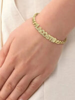 Lacoste Γυναικείο Βραχιόλι από Ατσάλι Επιχρυσωμένο με Ζιργκόν - Image 3