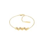 Calvin Klein Luster Γυναικείο Βραχιόλι Αλυσίδα από Ατσάλι Επιχρυσωμένο με Ζιργκόν