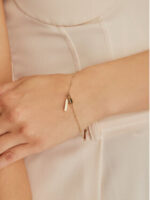 Calvin Klein Γυναικείο Βραχιόλι από Ατσάλι Επιχρυσωμένο με Ζιργκόν - Image 2