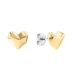 Calvin Klein Stud Σκουλαρίκια Καρφωτά από Ατσάλι Επιχρυσωμένα