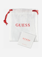 Guess Σκουλαρίκια Κρίκοι από Ατσάλι Επιχρυσωμένα με Πέτρες - Image 2