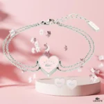 Lacoste Γυναικείο Σετ Βραχιόλια από Ατσάλι Επιχρυσωμένα με Πέρλες - Image 2