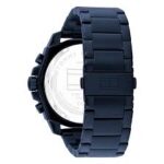 Tommy Hilfiger Morgan Ανδρικό Ρολόι Χρονογράφος Μπαταρίας με Μπλε Μεταλλικό Μπρασελέ - Image 2