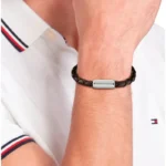 Tommy Hilfiger Ανδρικό Βραχιόλι από Δέρμα - Image 3