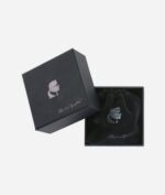 Karl Lagerfeld Double Color Block Σκουλαρίκια Κρεμαστά - Image 2