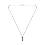 Boss Κολιέ Διπλό από Ατσάλι