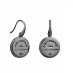 Karl Lagerfeld Σκουλαρίκια Κρεμαστά με Πέτρες