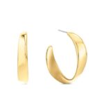 Calvin Klein Σκουλαρίκια Κρίκοι από Ατσάλι Επιχρυσωμένα - Image 2