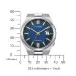 Citizen Tsuyosa Ανδρικό Ρολόι 40mm Αυτόματο με Ασημί Μεταλλικό Μπρασελέ - Image 5