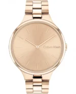 CALVIN KLEIN Linked Rose Gold Stainless Steel Bracelet