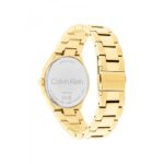 Calvin Klein Admire Γυναικείο Ρολόι 30mm Μπαταρίας με Χρυσό Μεταλλικό Μπρασελέ - Image 3