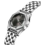 Rosefield Gemme Γυναικείο Ρολόι με Ασημί Μεταλλικό Μπρασελέ GGSSS-G05