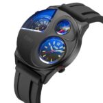 MENS STORM WATCH NAVITREK RUBBER SLATE BLUE - Image 4