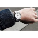 Citizen Tsuyosa Ανδρικό Ρολόι 40mm Χρονογράφος Αυτόματο με Ασημί Μεταλλικό Μπρασελέ - Image 5