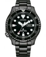 Ρολόι CITIZEN Promaster Automatic Divers Black Stainless Steel Bracelet SKU NY0145-86E