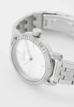 DKNY Chambers Γυναικείο Ρολόι 36mm Χρονογράφος Μπαταρίας με Ασημί Μεταλλικό Μπρασελέ - Image 3