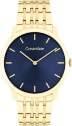 Calvin Klein Intrigue Ανδρικό Ρολόι με Χρυσό Μεταλλικό Μπρασελέ 25300007