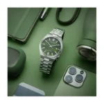 Citizen Tsuyosa Ανδρικό Ρολόι 40mm Χρονογράφος Αυτόματο με Ασημί Μεταλλικό Μπρασελέ - Image 3