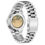 Citizen Tsuyosa Ανδρικό Ρολόι 40mm Χρονογράφος Αυτόματο με Ασημί Μεταλλικό Μπρασελέ - Image 6